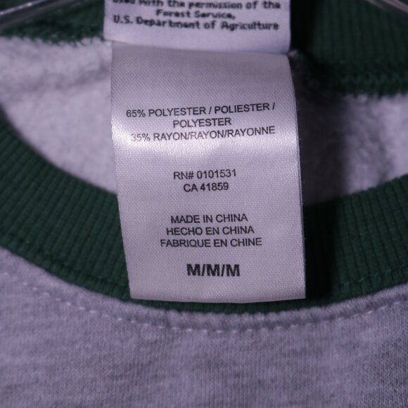 Smokey The Bear cropped sweatshirt - Picture 7 of 9